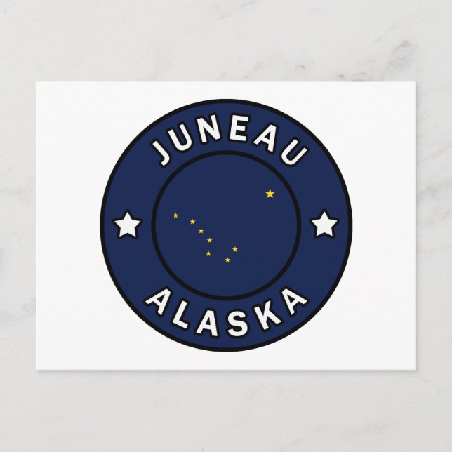 Juneau Alaska Postcard (Front)