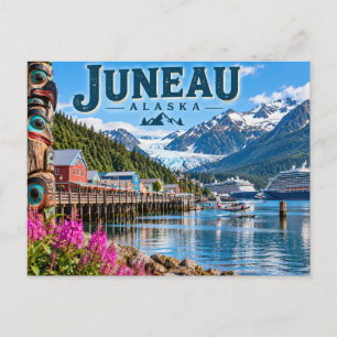 Juneau Alaska Postcard