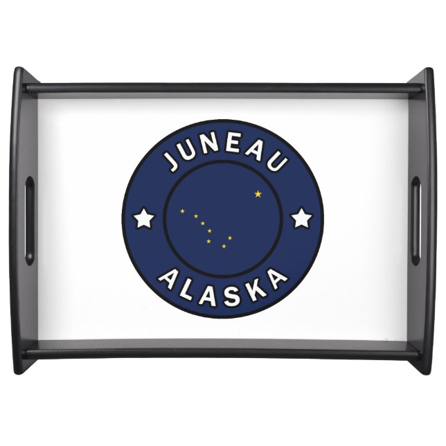 Juneau Alaska Serving Tray (Front)