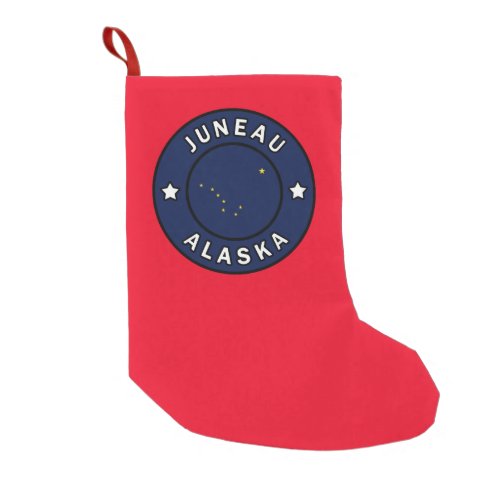 Juneau Alaska Small Christmas Stocking