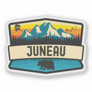 Juneau, Alaska Sticker