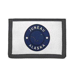 Juneau Alaska Tri-fold Wallet