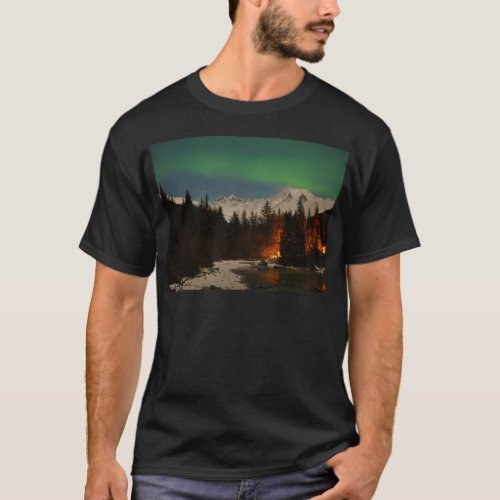 Juneaus Northern Lights T_Shirt