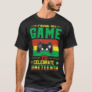 Junenth Is The Real Independence Day 1865 Freedom  T-Shirt