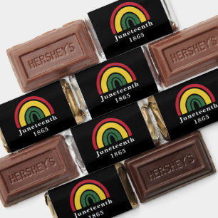 Juneteenth 1865 African American Black History Hershey's Miniatures