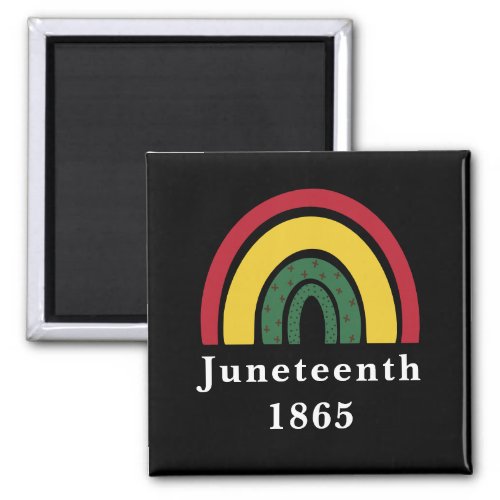 Juneteenth 1865 African American Black History Magnet