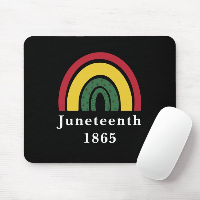 Juneteenth 1865 African American Black History Mouse Pad (With Mouse)