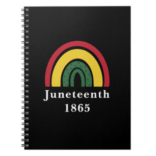 Juneteenth 1865 African American Black History Notebook