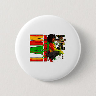 Juneteenth 1865 African American Freedom Black His Button
