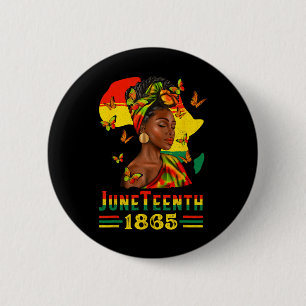 Juneteenth 1865 Celebrate Freedom Celebrating Blac Button