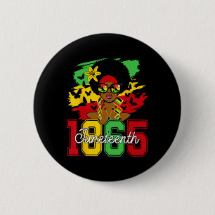 Juneteenth 1865 Celebrate Freedom Celebrating Blac Button