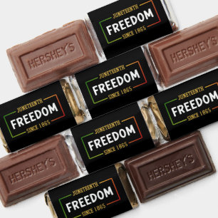 Juneteenth 1865 Celebrating Black Freedom Hershey's Miniatures