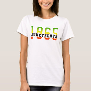 Juneteenth 1865 Celebrating Black Freedom T-Shirt