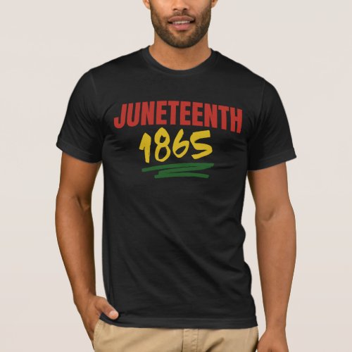 Juneteenth 1865 _ Celebrating Freedom T_Shirt