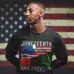 Juneteenth 1865 Freedom Black African American T-Shirt