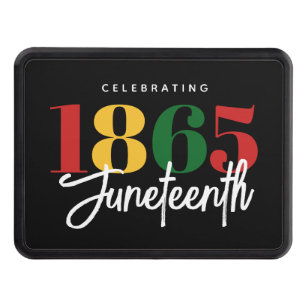 Juneteenth 1865 Freedom Black History Celebration Hitch Cover