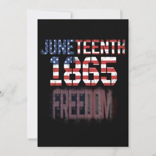 juneteenth 1865 freedom invitation