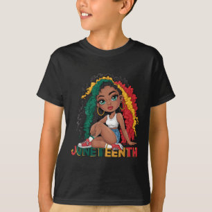 Juneteenth 1865 Juneteenth Black Queen Juneteenth T-Shirt