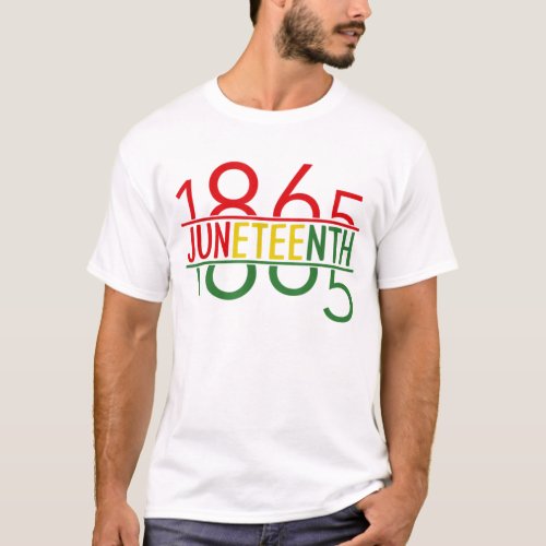 Juneteenth 1865 TShirt BLM TShirt Freeish T_Shirt