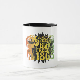 Juneteenth (19.6.1865) Black Freedom Day Sunflower Mug