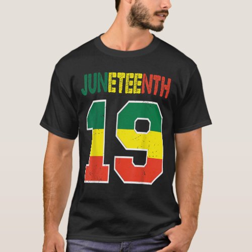 Juneteenth 19 TShirt Black History Black Culture T_Shirt