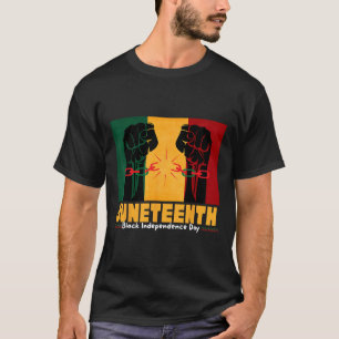 Juneteenth 19th 1865 Black Independence Day T-Shirt