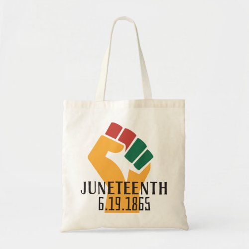 Juneteenth 6_19_1865 tote bag