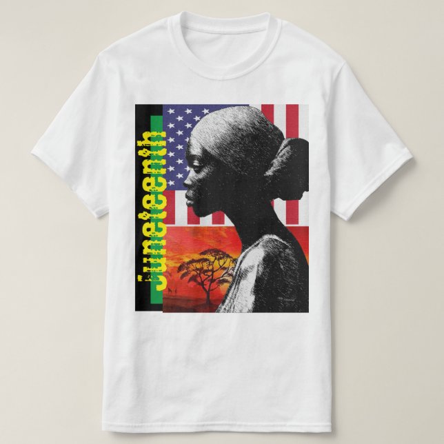 Juneteenth: A Celebration of Freedom T-Shirt (Design Front)