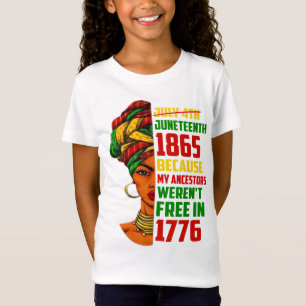 Juneteenth Accentors Afro Black African History Pr T-Shirt