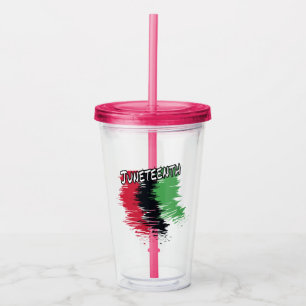 Juneteenth Acrylic Tumbler