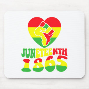 Juneteenth African American Black Freedom 1865 Wom Mouse Pad