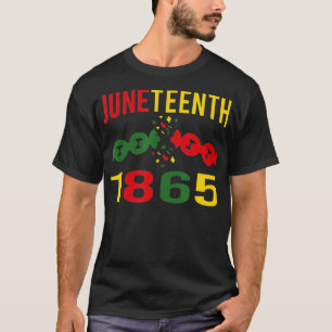 Juneteenth African American Freedom Black History  T-Shirt