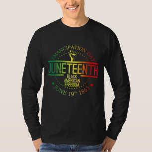 Juneteenth African American Freedom Black History T-Shirt