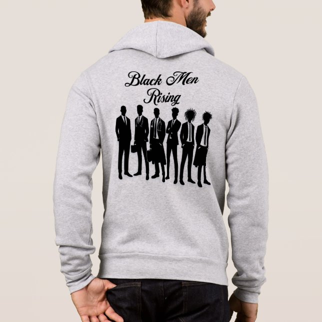 Juneteenth African American Man of Excellence Hoodie (Back)