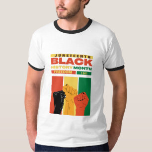 juneteenth african black freedom 1865 history name T-Shirt