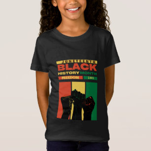 juneteenth african black freedom 1865 history name T-Shirt
