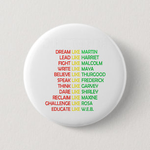 Juneteenth African Independence Day Black Freedom Button