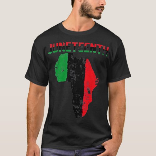 Juneteenth  American African History Black Freedom T_Shirt