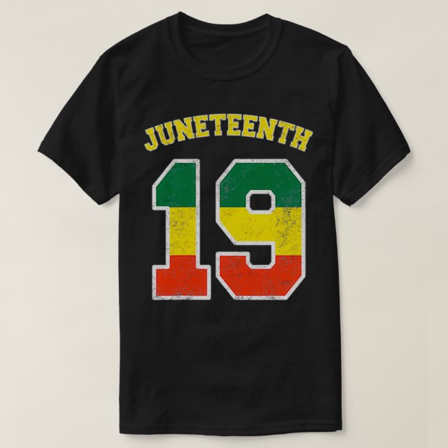 Juneteenth Ancestors Black Pride African June 19 F T-Shirt (Design Front)