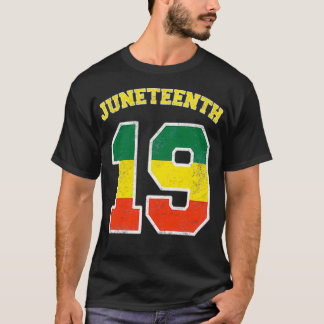 Juneteenth Ancestors Black Pride African June 19 F T-Shirt