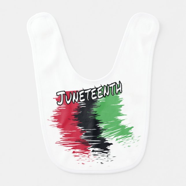 Juneteenth Baby Bib (Front)