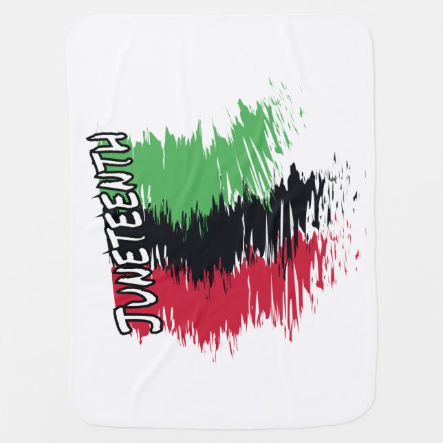 Juneteenth Baby Blanket (Front)