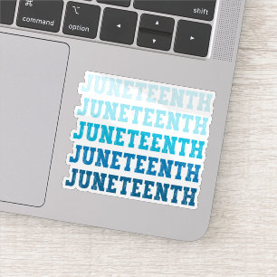 Juneteenth Black American African Celebration Cool Sticker