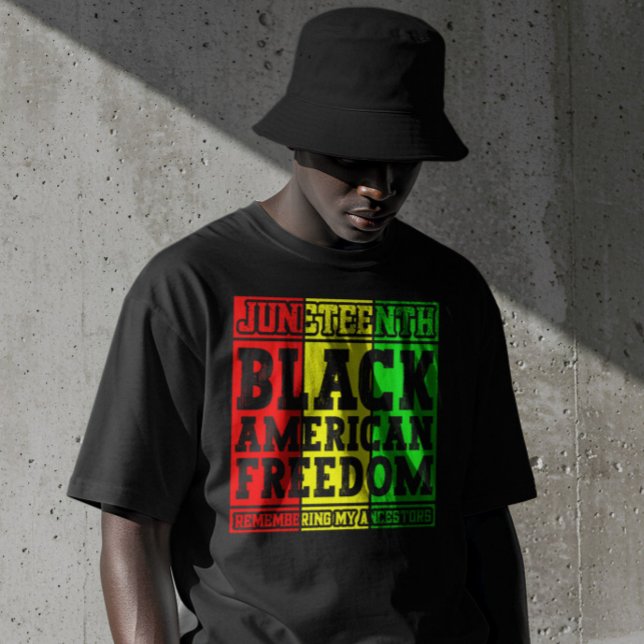 Juneteenth Black American Freedom Remembering Cool T-Shirt (Creator Uploaded)