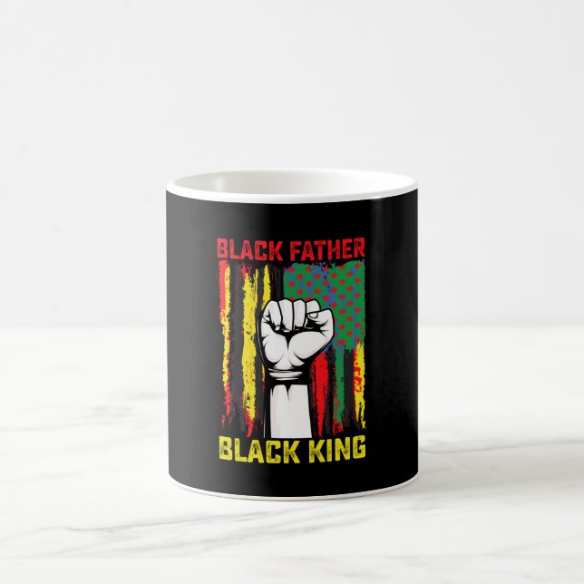 Juneteenth Black Father Day Dad King Celebrating F Coffee Mug (Center)