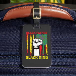 Juneteenth Black Father Day Dad King Celebrating F Luggage Tag