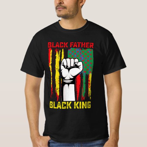 Juneteenth Black Father Day Dad King Celebrating F T_Shirt