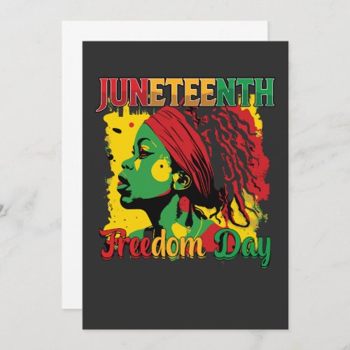 Juneteenth Black Freedom Day 1865 Loc Invitation