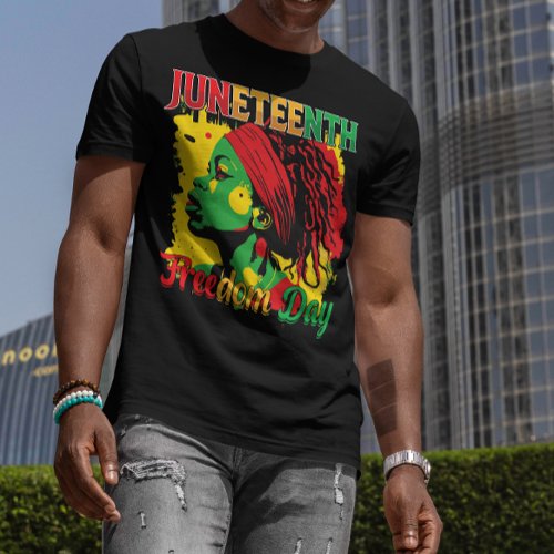 Juneteenth Black Freedom Day 1865 Loc T_Shirt