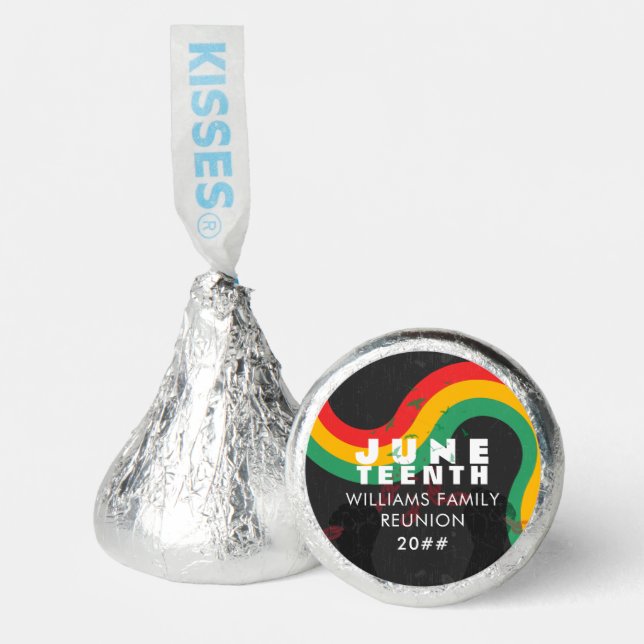 Juneteenth Black History 1865 Freedom Celebration Hershey®'s Kisses® (Front)
